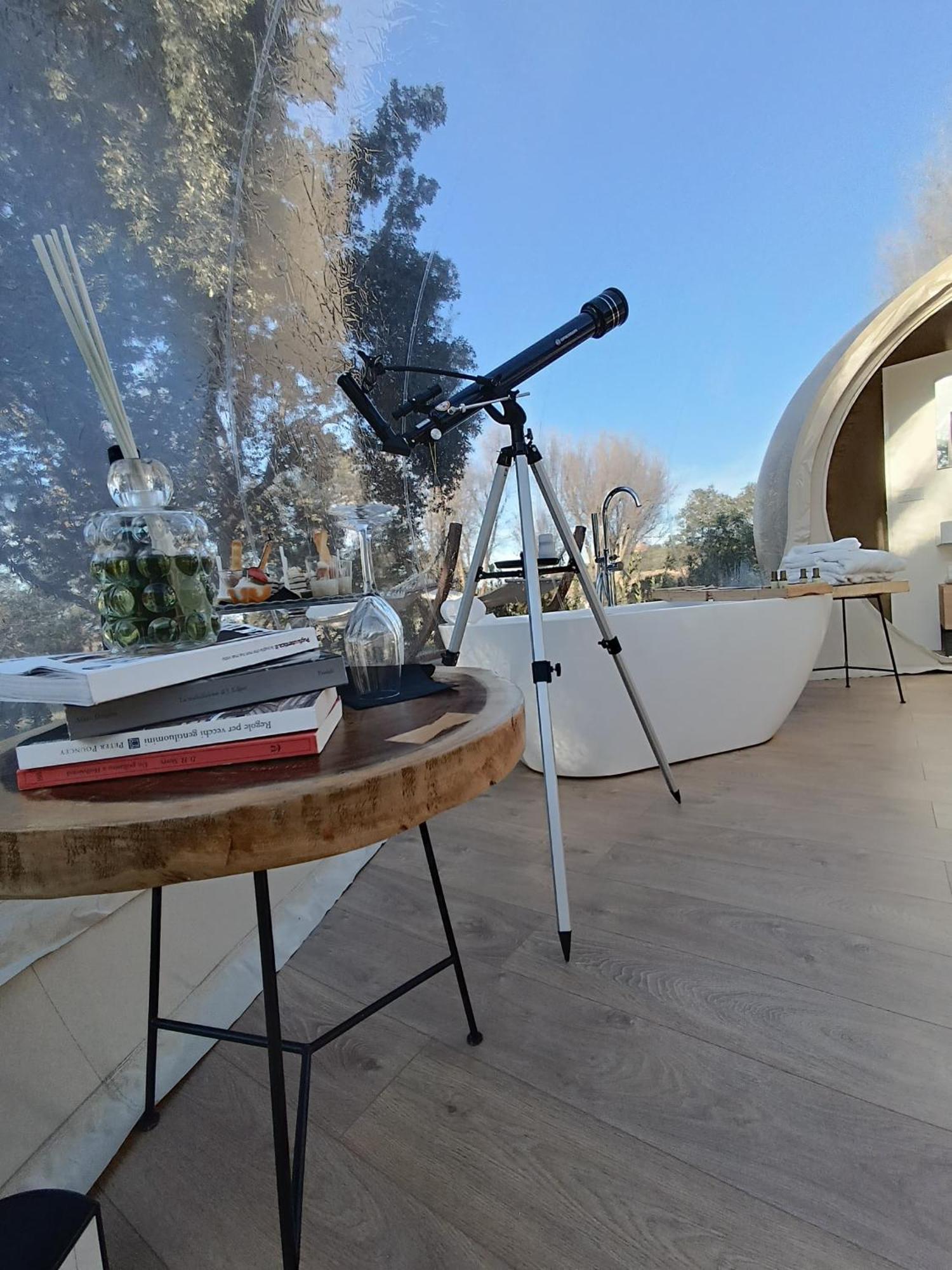 Bubble Room Puglia Villa Bautier Bubblenights เชรินโญลา ภายนอก รูปภาพ